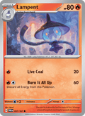 Lampent 37/167 Twilight Masquerade English Pokémon card