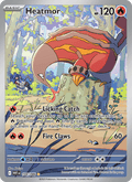 Heatmor 104/86 White Flare English Pokémon card