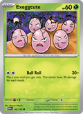 Exeggcute 102/165 151 English Pokémon card