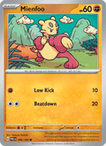 Mienfoo 96/182 Paradox Rift English Pokémon card