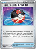 Team Rocket's Great Ball 205/217 Ascended Heroes English Pokémon card