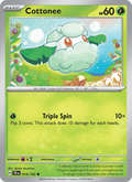 Cottonee 14/162 Temporal Forces English Pokémon card