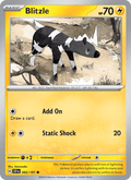 Blitzle 62/191 Surging Sparks English Pokémon card