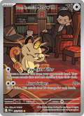 Team Rocket's Meowth 203/182 Destined Rivals English Pokémon card