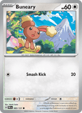Buneary 83/131 Prismatic Evolutions English Pokémon card