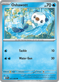 Oshawott 21/86 White Flare English Pokémon card