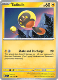 Tadbulb 76/197 Obsidian Flames English Pokémon card