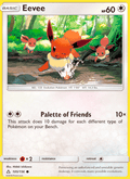 Eevee 105/156 Ultra Prism English Pokémon card