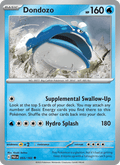 Dondozo 55/182 Paradox Rift English Pokémon card