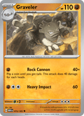 Graveler 75/165 151 English Pokémon card
