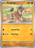 Mudbray 91/162 Temporal Forces English Pokémon card