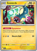 Eelektrik 31/86 Black Bolt English Pokémon card