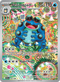 Seismitoad 105/86 Black Bolt English Pokémon card