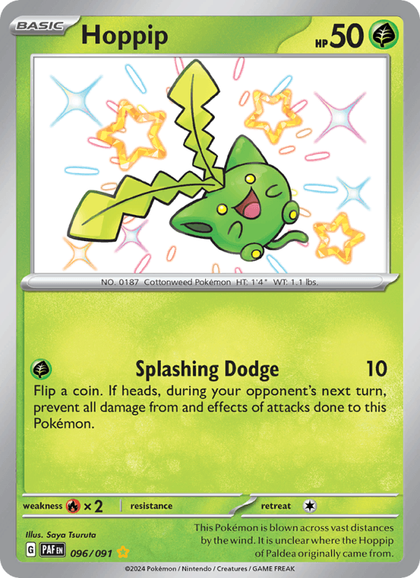 Hoppip 96/91 Paldean Fates English Pokémon card