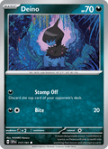 Deino 117/191 Surging Sparks English Pokémon card
