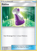 Potion 127/149 Sun & Moon Base Set English Pokémon card