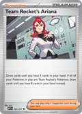 Team Rocket's Ariana 202/217 Ascended Heroes English Pokémon card