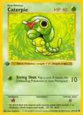 Caterpie 45/102 Base Set English Pokémon card