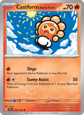Castform Sunny Form 20/191 Surging Sparks English Pokémon card