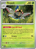 Ninjask 17/132 Mega Evolution English Pokémon card