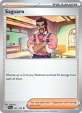 Saguaro 187/193 Paldea Evolved English Pokémon card
