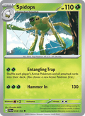 Spidops 18/193 Paldea Evolved English Pokémon card
