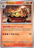 Emboar 13/86 White Flare English Pokémon card