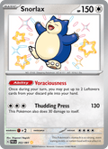 Snorlax 202/91 Paldean Fates English Pokémon card