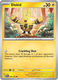 Elekid 59/182 Paradox Rift English Pokémon card