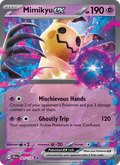 Mimikyu ex 69/159 Journey Together English Pokémon card
