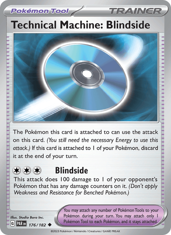 Technical Machine: Blindside 176/182 Paradox Rift English Pokémon card