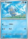 Frigibax 17/91 Paldean Fates English Pokémon card