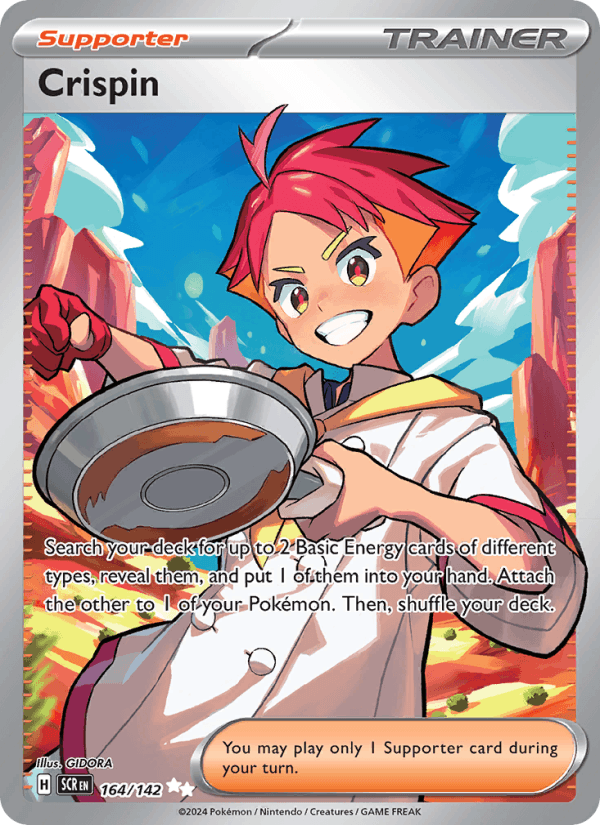 Crispin 164/142 Stellar Crown English Pokémon card