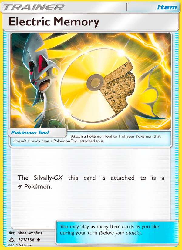 Electric Memory 121/156 Ultra Prism English Pokémon card