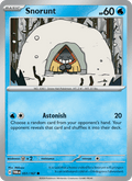 Snorunt 51/167 Twilight Masquerade English Pokémon card