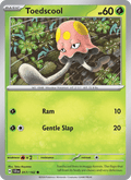Toedscool 17/142 Stellar Crown English Pokémon card