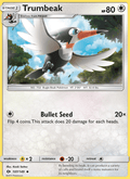 Trumbeak 107/149 Sun & Moon Base Set English Pokémon card