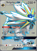 Solgaleo GX 143/149 Sun & Moon Base Set English Pokémon card