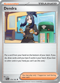 Dendra 179/193 Paldea Evolved English Pokémon card