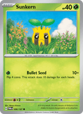Sunkern 6/167 Twilight Masquerade English Pokémon card