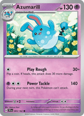 Azumarill 65/162 Temporal Forces English Pokémon card