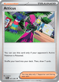 Atticus 77/91 Paldean Fates English Pokémon card