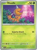 Weedle 1/86 Chaos Rising English Pokémon card
