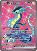 Miraidon ex 227/198 Scarlet & Violet English Pokémon card