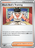 Black Belt's Training 96/131 Prismatic Evolutions English Pokémon card