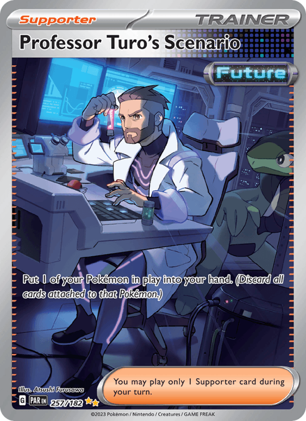 Professor Turo's Scenario 257/182 Paradox Rift English Pokémon card