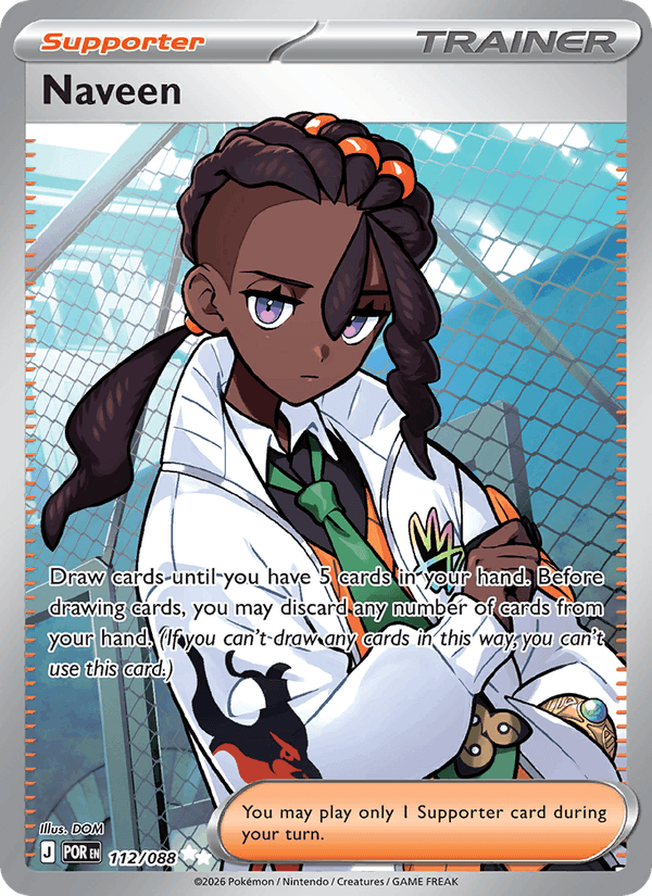 Naveen 112/88 Perfect Order English Pokémon card