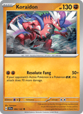 Koraidon 90/142 Stellar Crown English Pokémon card