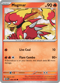 Magmar 126/165 151 English Pokémon card