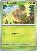 Sewaddle 1/86 White Flare English Pokémon card